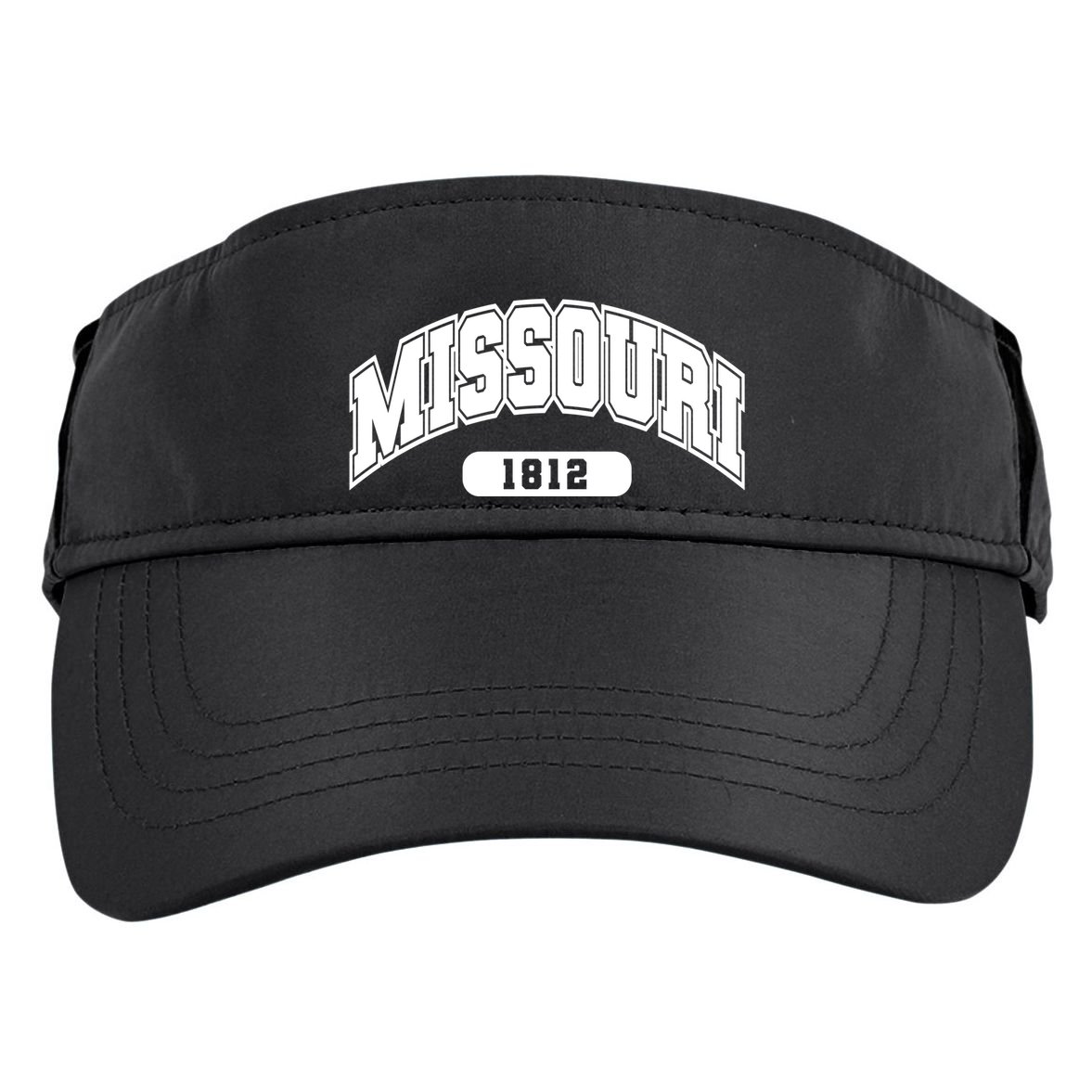 Missouri Collegiate Style 1812 Adult Drive Performance Visor
