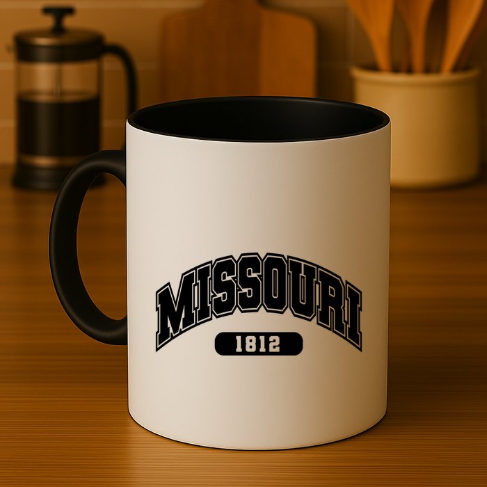 Missouri Collegiate Style 1812 Mug