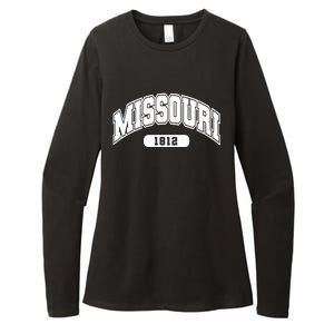 Missouri Collegiate Style 1812 Womens CVC Long Sleeve Shirt