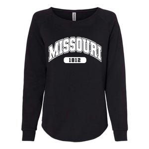 Missouri Collegiate Style 1812 Womens California Wash Sweatshirt