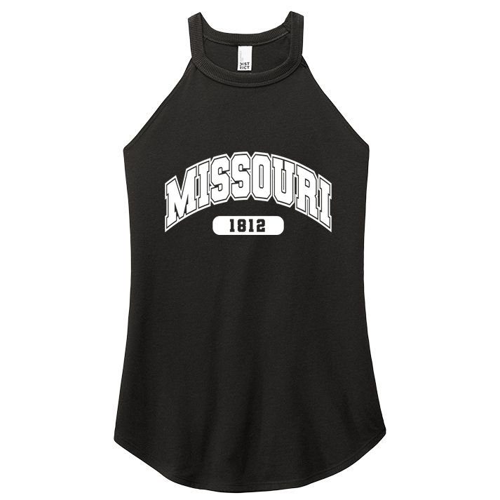 Missouri Collegiate Style 1812 Women's Perfect Tri Rocker Tank