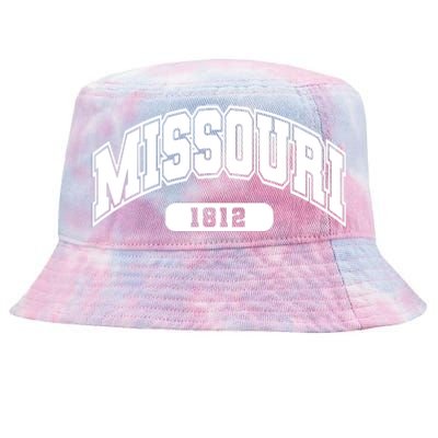 Missouri Collegiate Style 1812 Tie-Dyed Bucket Hat