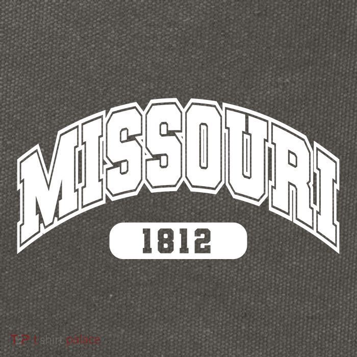Missouri Collegiate Style 1812 Cotton Canvas Backpack