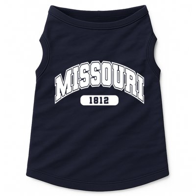 Missouri Collegiate Style 1812 Doggie Tank
