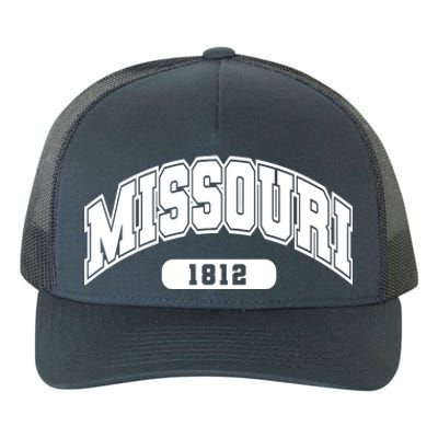 Missouri Collegiate Style 1812 Yupoong Adult 5-Panel Trucker Hat