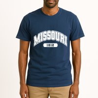 Missouri Collegiate Style 1812 Tall T-Shirt