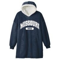 Missouri Collegiate Style 1812 Hooded Wearable Blanket