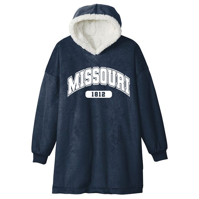 Missouri Collegiate Style 1812 Hooded Wearable Blanket