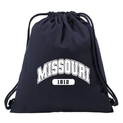 Missouri Collegiate Style 1812 Drawstring Bag