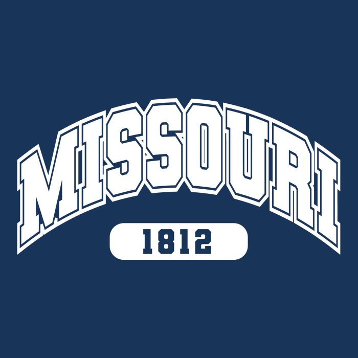 Missouri Collegiate Style 1812 Flatbill Hat