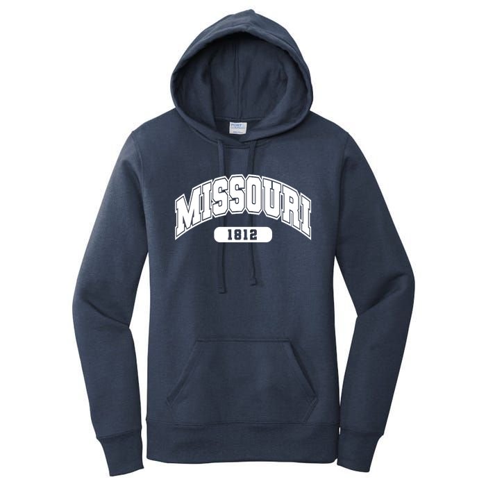 Missouri Collegiate Style 1812 Women's Pullover Hoodie