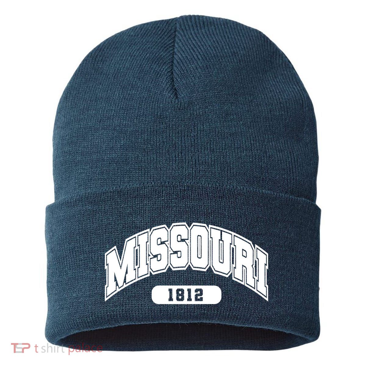 Missouri Collegiate Style 1812 Sustainable Knit Beanie