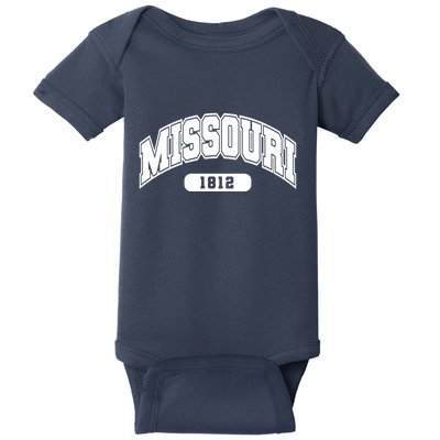 Missouri Collegiate Style 1812 Baby Bodysuit