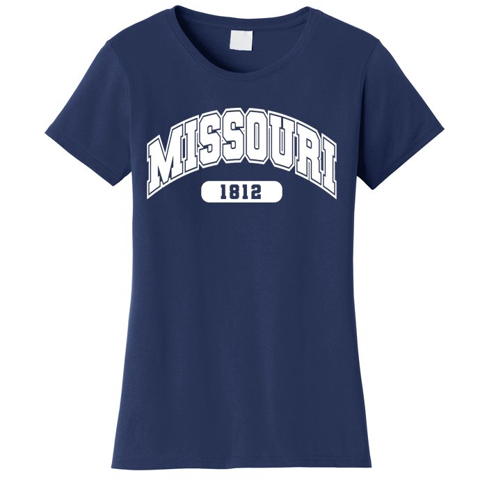 Missouri Collegiate Style 1812 Women's T-Shirt