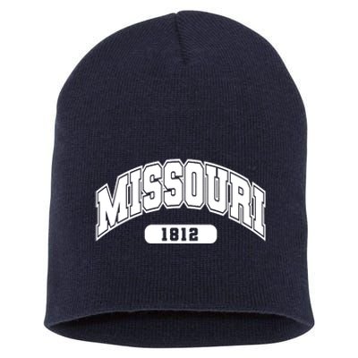 Missouri Collegiate Style 1812 Short Acrylic Beanie