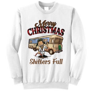 Merry Christmas Shitters Full National Lampoons Christmas Sweatshirt