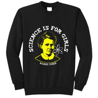 Marie Curie Science Is Chemistry Geek Gift Sweatshirt