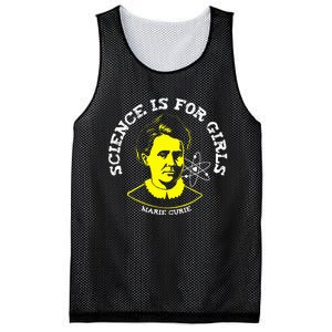 Marie Curie Science Is Chemistry Geek Gift Mesh Reversible Basketball Jersey Tank