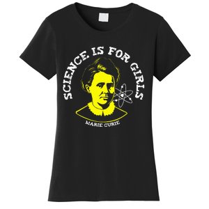 Marie Curie Science Is Chemistry Geek Gift Women's T-Shirt