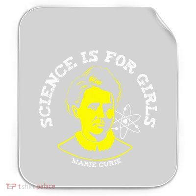 Marie Curie Science Is Chemistry Geek Gift Permanent Decal Sticker