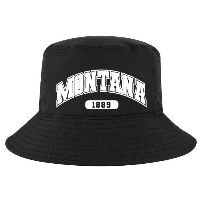 Montana Collegiate Style 1889 Cool Comfort Performance Bucket Hat