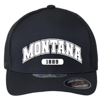 Montana Collegiate Style 1889 Flexfit Unipanel Trucker Cap