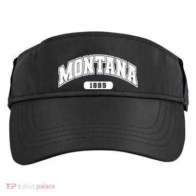 Montana Collegiate Style 1889 Adult Drive Performance Visor