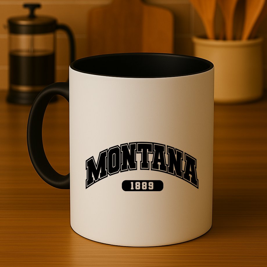 Montana Collegiate Style 1889 Mug