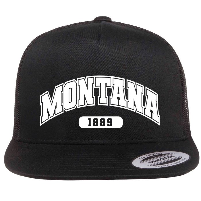 Montana Collegiate Style 1889 Flatbill Hat
