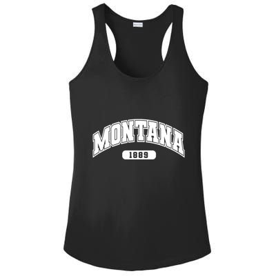 Montana Collegiate Style 1889 Ladies PosiCharge Competitor Racerback Tank