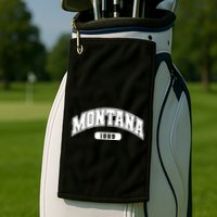Montana Collegiate Style 1889 Golf Towel
