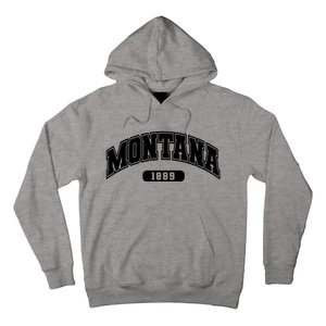 Montana Collegiate Style 1889 Hoodie