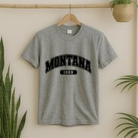 Montana Collegiate Style 1889 T-Shirt