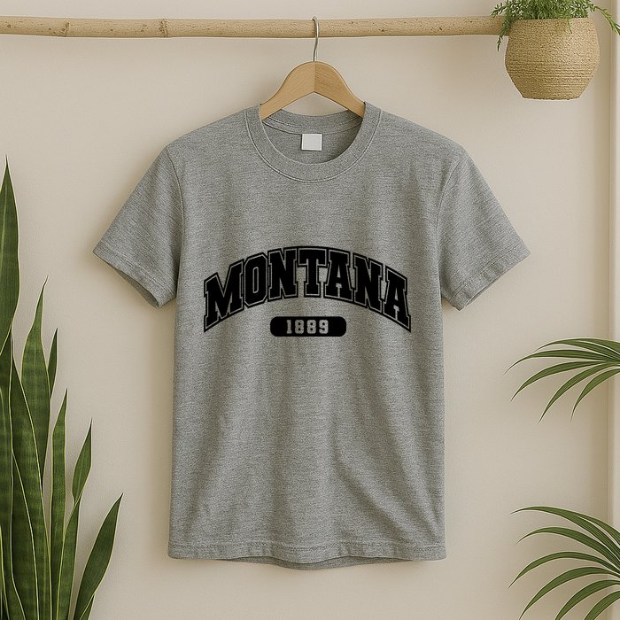 Montana Collegiate Style 1889 T-Shirt