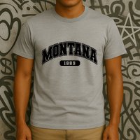 Montana Collegiate Style 1889 T-Shirt