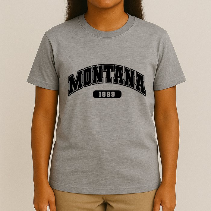 Montana Collegiate Style 1889 T-Shirt