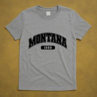 Montana Collegiate Style 1889 T-Shirt