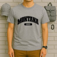 Montana Collegiate Style 1889 T-Shirt