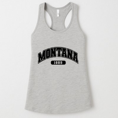 Montana Collegiate Style 1889 Womens Tank Top