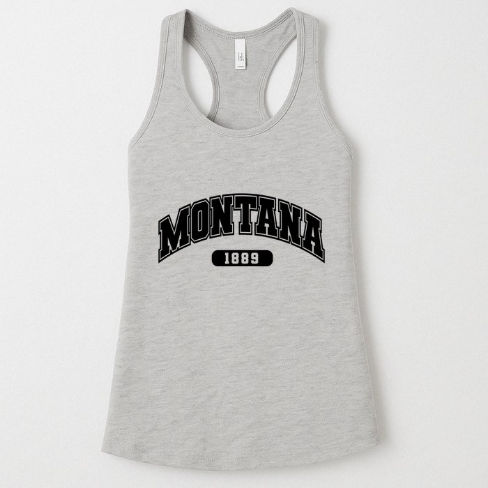 Montana Collegiate Style 1889 Womens Tank Top