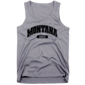 Montana Collegiate Style 1889 Tank Top