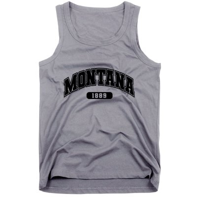 Montana Collegiate Style 1889 Tank Top