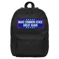 Make Common Sense Great Again 16 in Basic Backpack