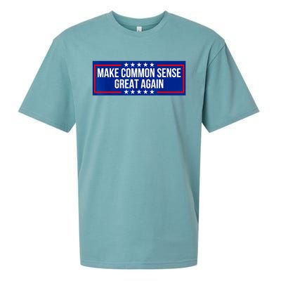 Make Common Sense Great Again Sueded Cloud Jersey T-Shirt