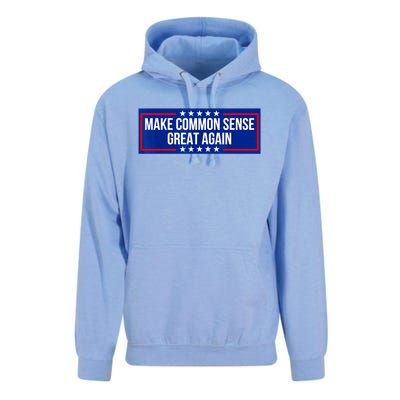 Make Common Sense Great Again Unisex Surf Hoodie