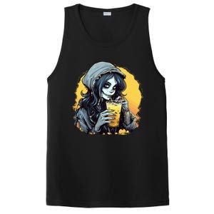 Momster Cute Skeleton Juice Funny Halloween Gift PosiCharge Competitor Tank