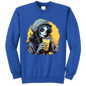 Momster Cute Skeleton Juice Funny Halloween Gift Sweatshirt