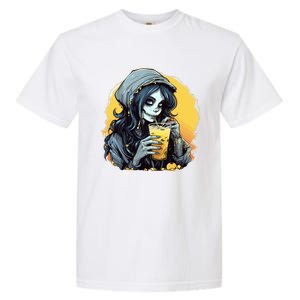 Momster Cute Skeleton Juice Funny Halloween Gift Garment-Dyed Heavyweight T-Shirt