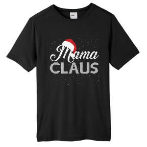 Mama Claus Santa Hat Christmas Celebration Gift Tall Fusion ChromaSoft Performance T-Shirt