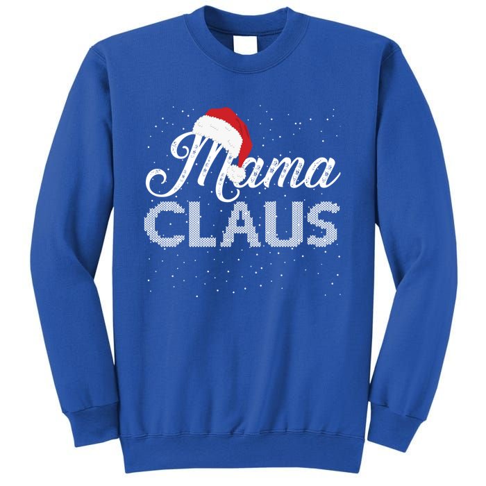 Mama Claus Santa Hat Christmas Celebration Gift Sweatshirt